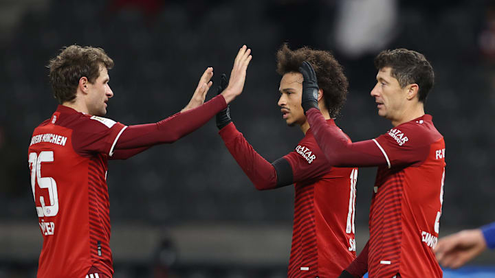 Der FC Bayern gewinnt mit 4:1 bei der Hertha