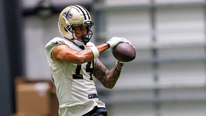 New Orleans Saints wide receiver DeVaughn Vele