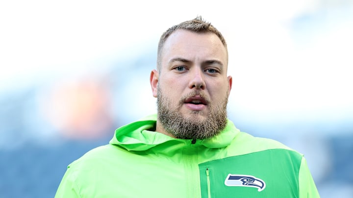 Jalen Sundell of the Seattle Seahawks Jalen Sundell of the Seattle Seahawks