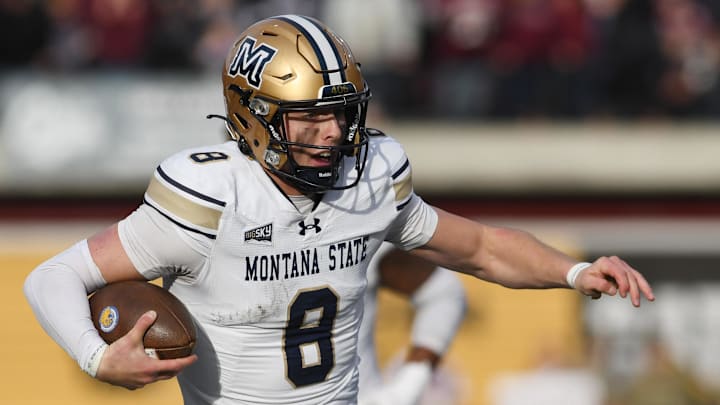 Montana State Bobcats quarterback Justin Lamson.