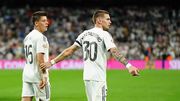 Arda Guler and Franco Mastantuono Arda Guler and Franco Mastantuono