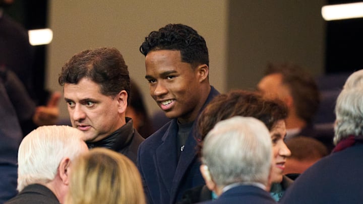Endrick était dans les tribunes du Santiago Bernabeù