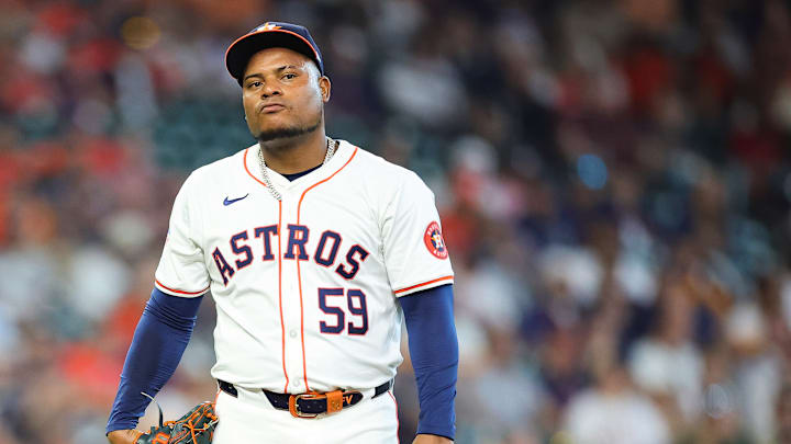 Houston Astros pitcher Framber Valdez