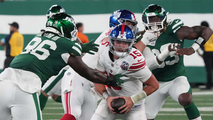 The New York Giants and New York Jets will see each other twice this week before their preseason game on Saturday.