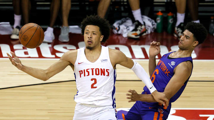 New York Knicks v Detroit Pistons