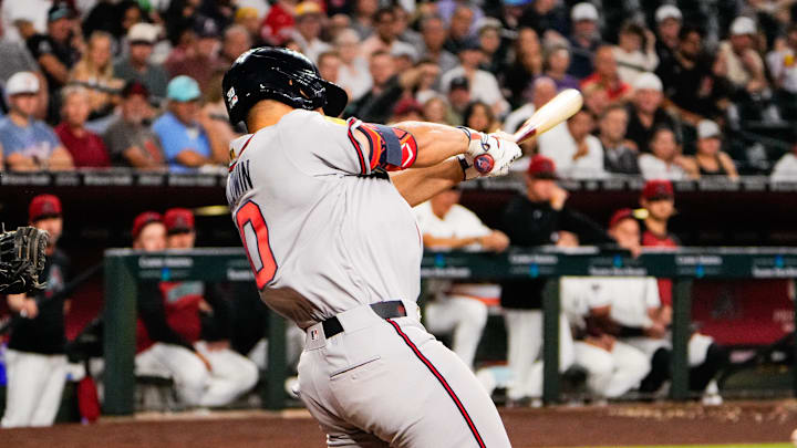Drake Baldwin matches Hank Aaron in a 17-run barrage against the Arizona Diamondbacks