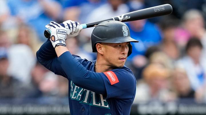 May 22, 2026; Kansas City, Missouri, USA; Seattle Mariners designated hitter Rob Refsnyder (30) bats during the first inning against the Kansas City Royals at Kauffman Stadium. Mandatory Credit: Jay Biggerstaff-Imagn Images May 22, 2026; Kansas City, Missouri, USA; Seattle Mariners designated hitter Rob Refsnyder (30) bats during the first inning against the Kansas City Royals at Kauffman Stadium. Mandatory Credit: Jay Biggerstaff-Imagn Images