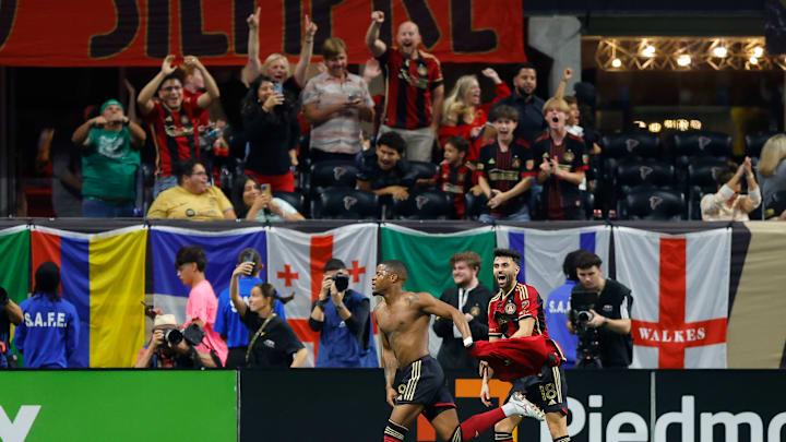 Xande Silva celebrates against Inter Miami 