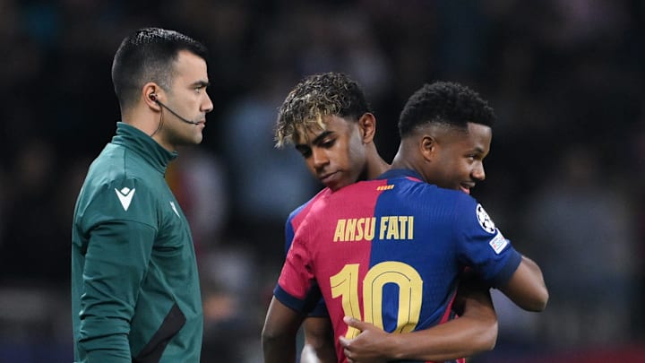 FC Barcelona v Borussia Dortmund - UEFA Champions League 2024/25 Quarter Final First Leg