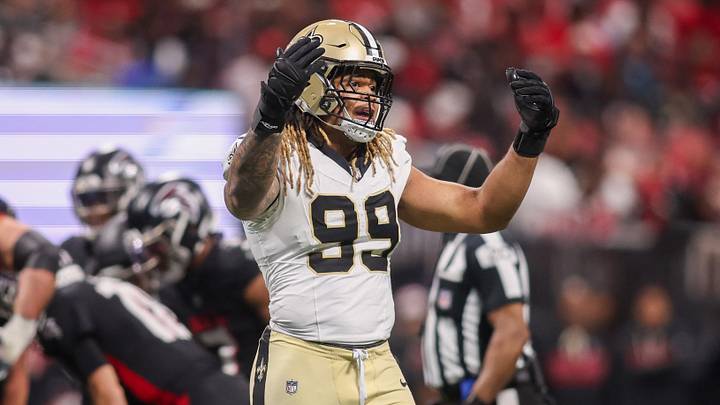 New Orleans Saints edge rusher Chase Young New Orleans Saints edge rusher Chase Young