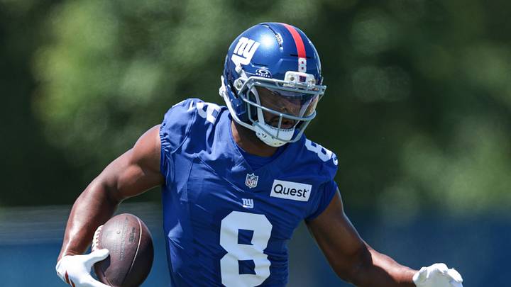 New York Giants wide receiver JuJu Smith-Schuster New York Giants wide receiver JuJu Smith-Schuster