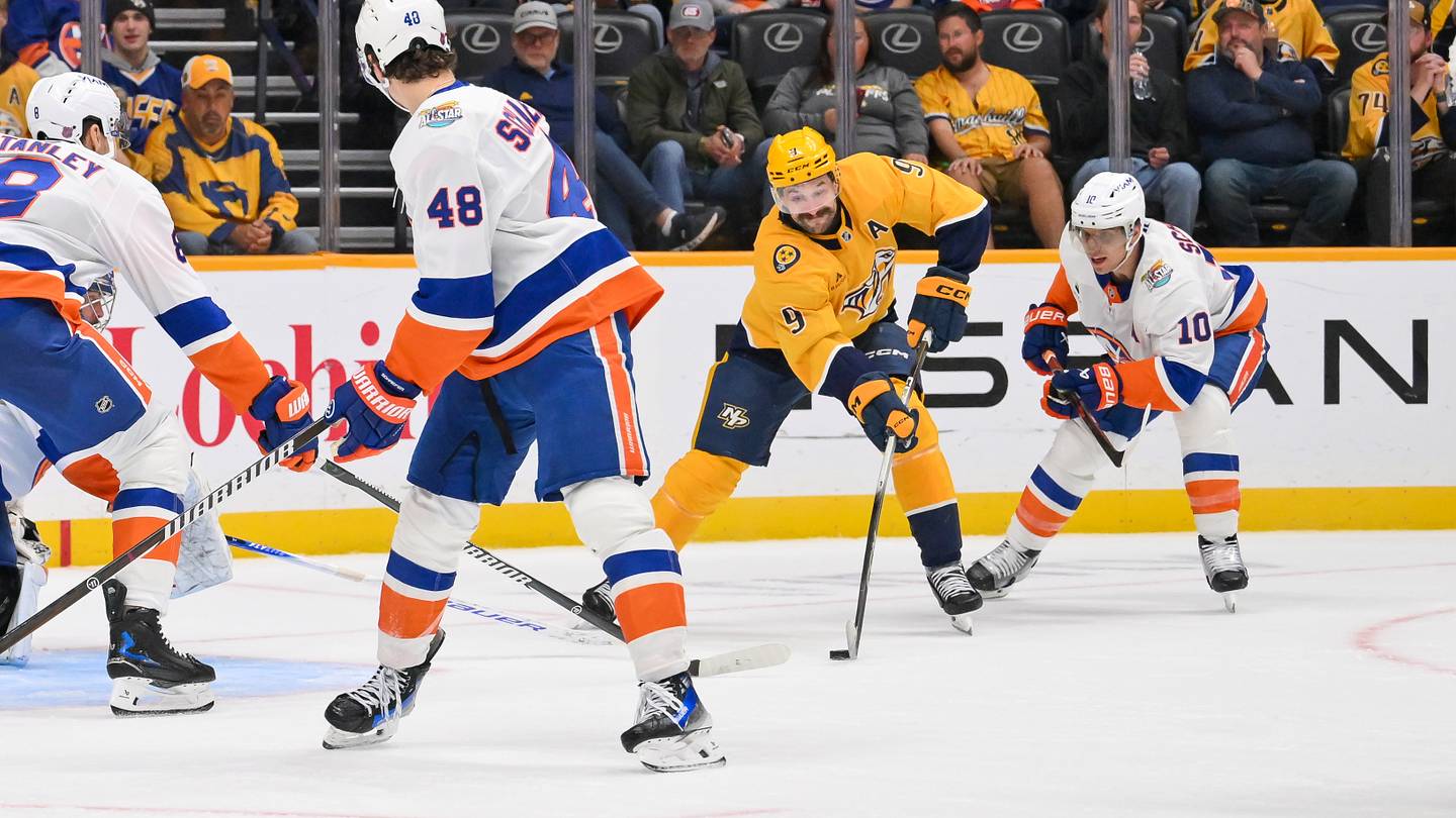 Nashville Falls in a Shootout to the New York Islanders