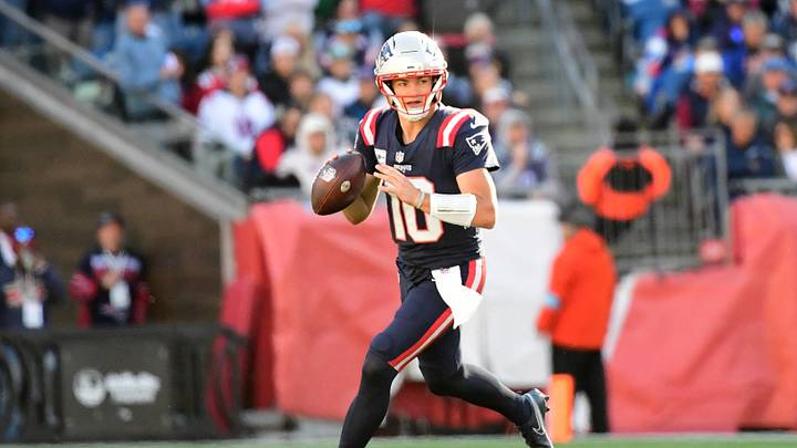 New England Patriots quarterback Drake Maye is a great prop target in Week 7. New England Patriots quarterback Drake Maye is a great prop target in Week 7.