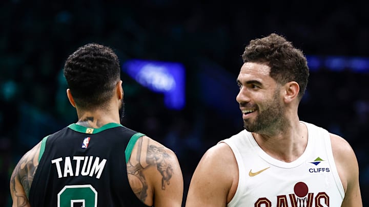 Georges Niang, Cleveland Cavaliers and Jayson Tatum, Boston Celtics