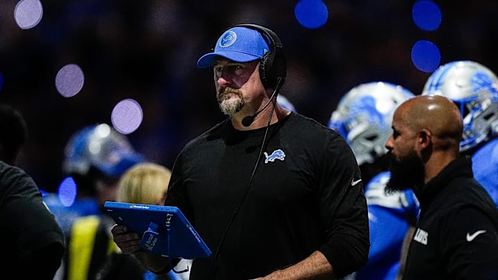 Detroit Lions head coach Dan Campbell 