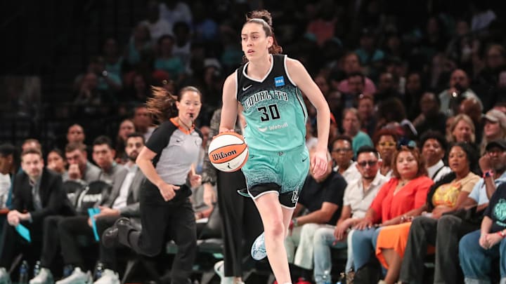 New York Liberty forward Breanna Stewart.