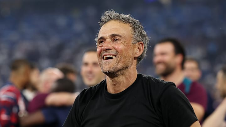 Luis Enrique, entraîneur du PSG