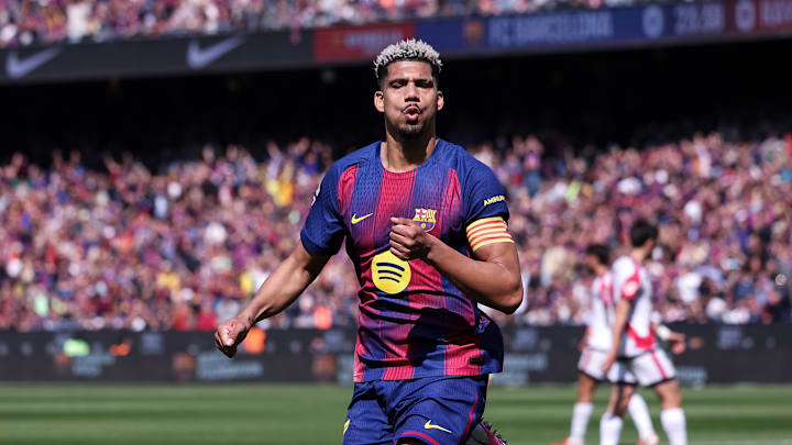 Araujo a été l'unique buteur du Barça contre le Rayo Vallecano