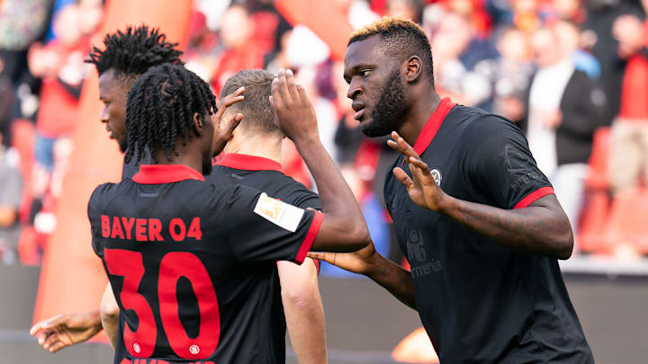 Jeremie Frimpong und Victor Boniface