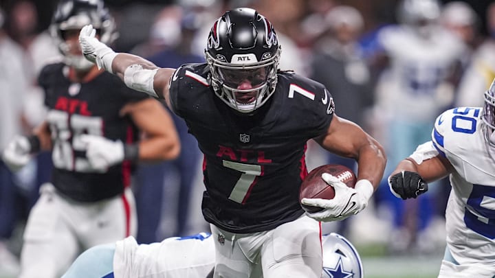 Atlanta Falcons running back Bijan Robinson spearheads an explosive offense that takes on a top-five Denver Broncos defense. Atlanta Falcons running back Bijan Robinson spearheads an explosive offense that takes on a top-five Denver Broncos defense.
