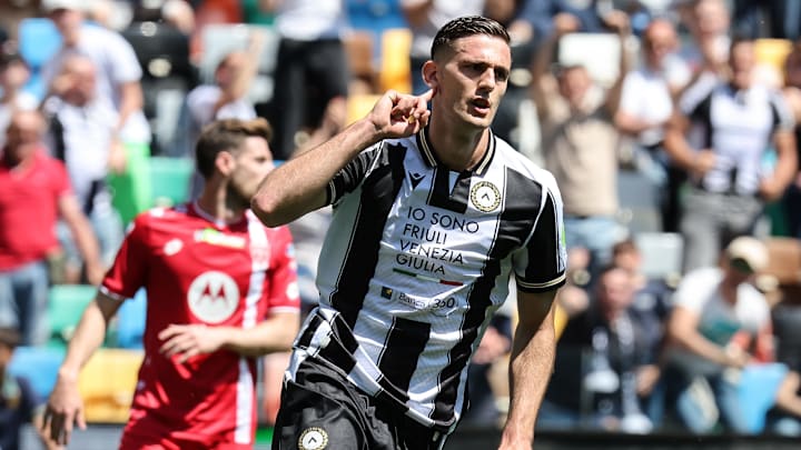 Udinese hot-shot Lorenzo Lucca is a long-term target for Juventus