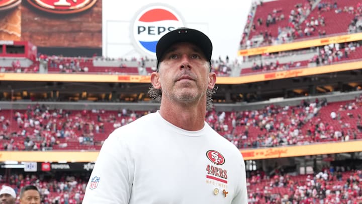 San Francisco 49ers head coach Kyle Shanahan San Francisco 49ers head coach Kyle Shanahan