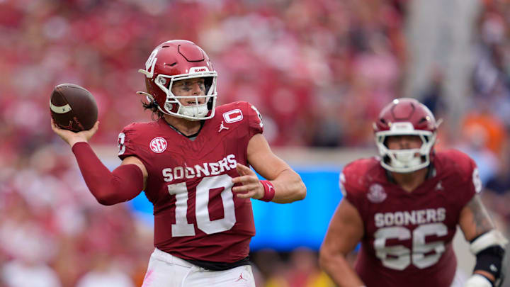 Injured QB John Mateer fell from his spot atop the Heisman odds list a week ago, and has been replaced by a Big Ten QB. Injured QB John Mateer fell from his spot atop the Heisman odds list a week ago, and has been replaced by a Big Ten QB.