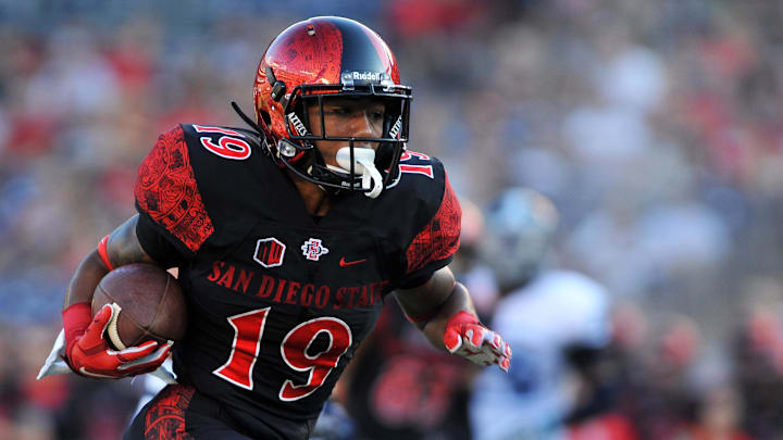 San Diego State Aztecs running back Donnel Pumphrey. San Diego State Aztecs running back Donnel Pumphrey.