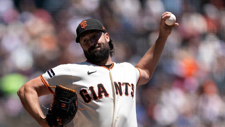 San Francisco Giants starting pitcher Robbie Ray