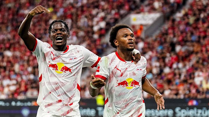 Castello Lukeba (l.) und Lois Openda (r.) Castello Lukeba (l.) und Lois Openda (r.)