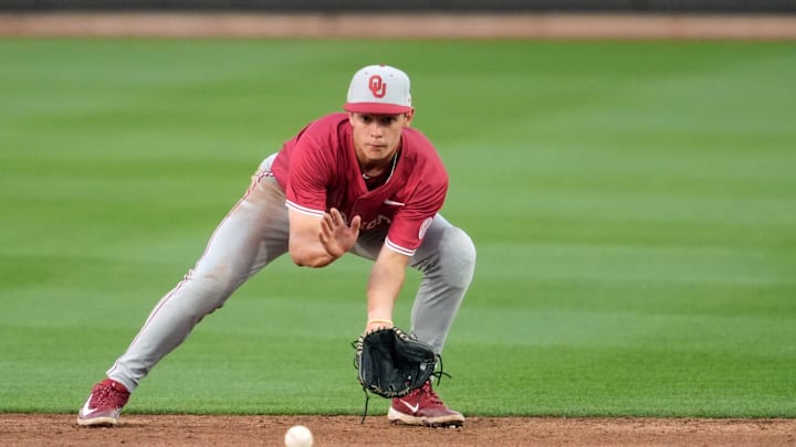 Oklahoma infielder Kyle Branch 