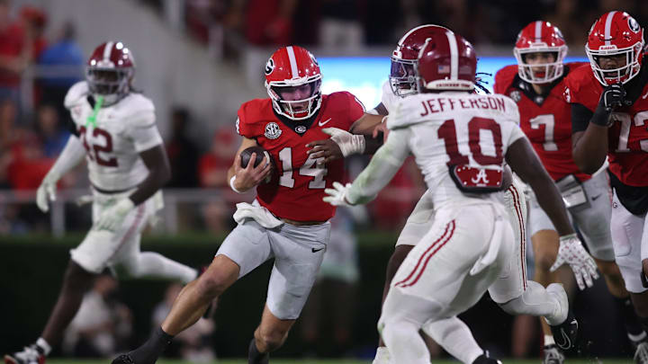 The Alabama-Georgia SEC championship game could shift the final CFP rankings. 