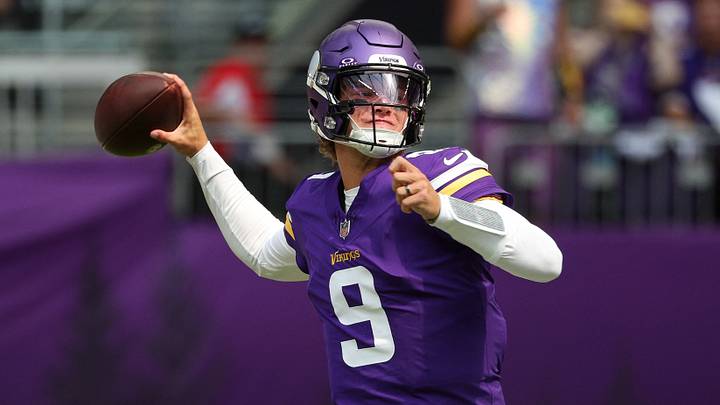 J.J. McCarthy showed some of the same issues that plagued him a season ago in Saturday’s preseason game. J.J. McCarthy showed some of the same issues that plagued him a season ago in Saturday’s preseason game.