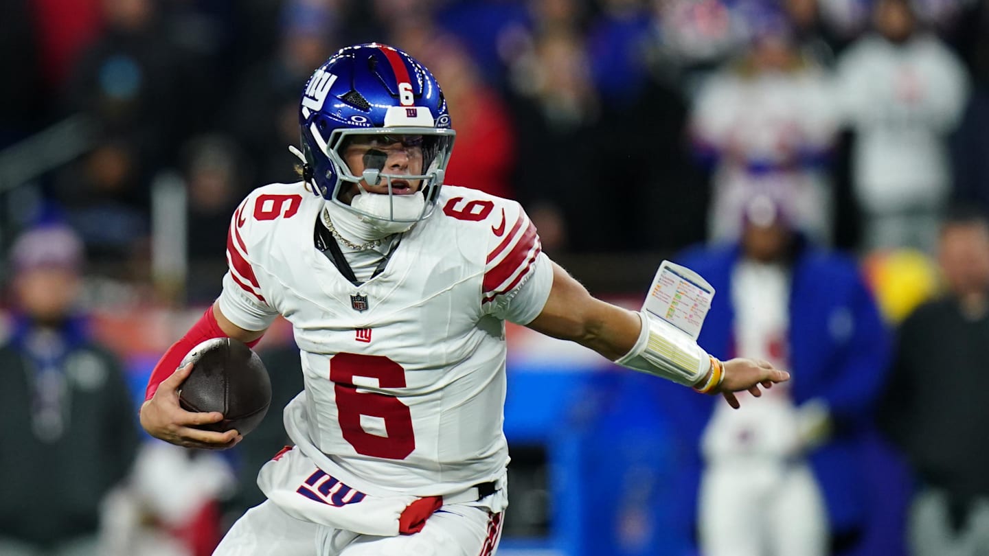 Giants QB Jaxson Dart Reveals One Goal for Team's Final Four Games