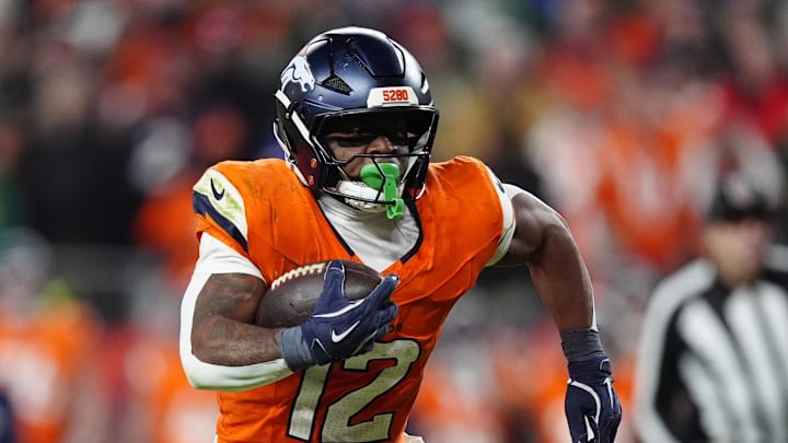 RJ Harvey is a good bet to score on Sunday against the Jaguars.