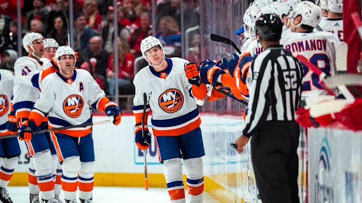 New York Islanders v Detroit Red Wings