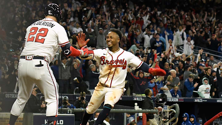 Atlanta dejó en el terreno a los Dodgers en el inicio de la Serie de Campeonato de la Liga Nacional