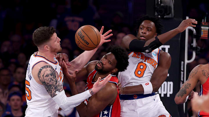 Philadelphia 76ers v New York Knicks - Game One