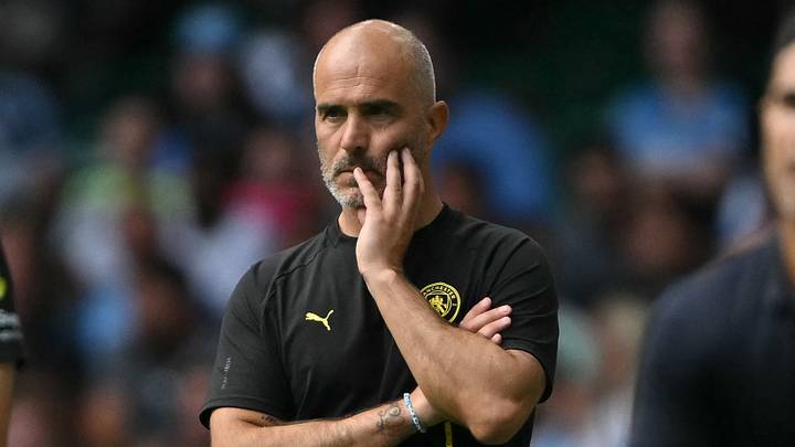 A disappointed Maresca oversees a 3-0 defeat in his first competitive game as City boss