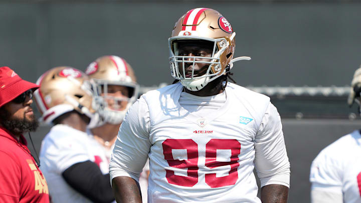 San Francisco 49ers defensive tackle Javon Kinlaw