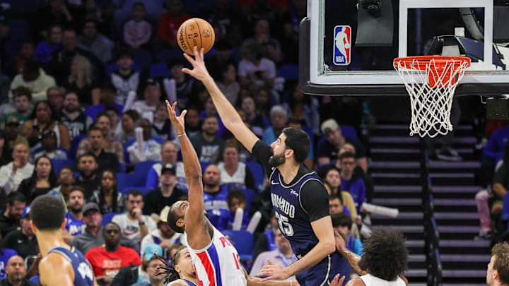 Goga Bitadze gave the Orlando Magic a big energy boost to start the game, helping power the Magic past the Detroit Pistons.