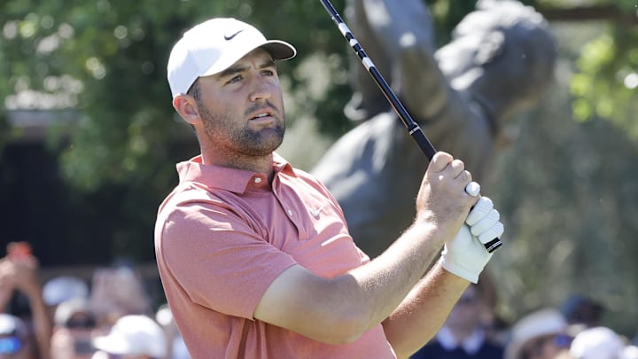 Scottie Scheffler during the second round of the Arnold Palmer Invitational golf tournament on Mar 7, 2025.