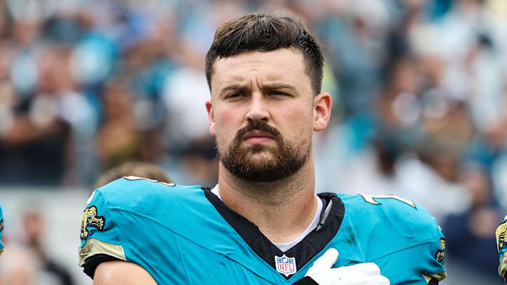 Walker Little of the Jacksonville Jaguars