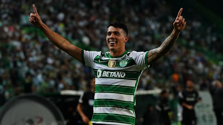 Porro celebró la clasificación del Sporting a la Champions