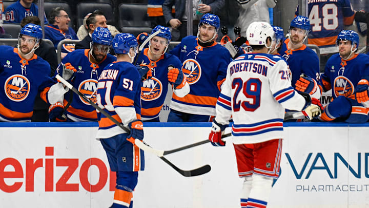 The Islanders have outscored the Rangers 12-2 this season.