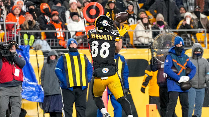 Pittsburgh Steelers tight end Pat Freiermuth 