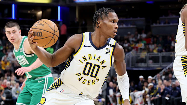 Indiana Pacers, Boston Celtics, TJ McConnell, Tyrese Haliburton, Bennedict Mathurin, Buddy Hield, Aaron Nesmith