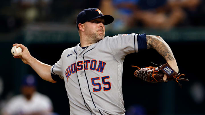Houston Astros pitcher Ryan Pressly
