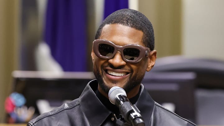 The City Of Las Vegas Honors Usher During Special Presentation