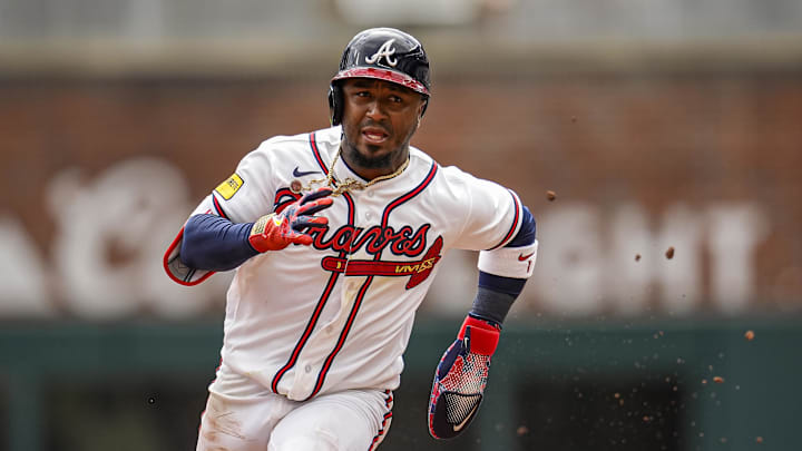 Ozzie Albies and the Braves are road favorites in Arizona.